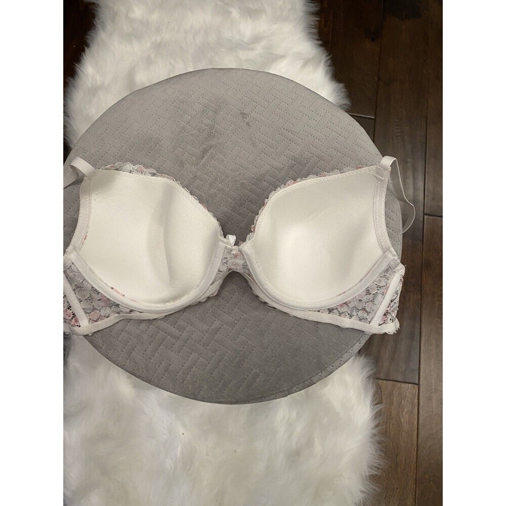 Laura Ashley Intimates Floral Lace Underwire Bra 36C - Picture 7 of 9